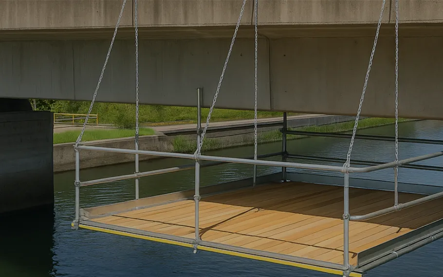 吊り足場 | 三重県松阪市や津市で足場工事なら足場屋『田中工業』