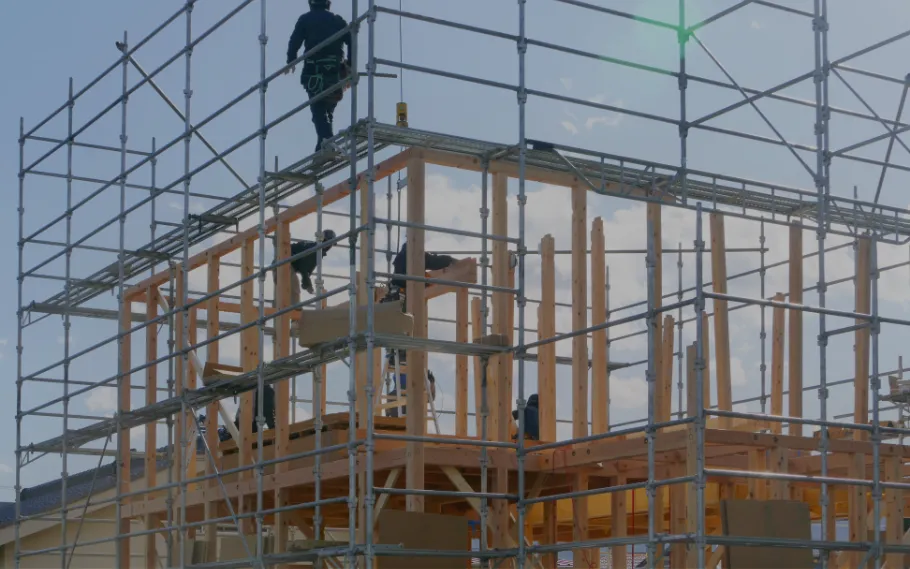 はかどる現場”をつくる足場。 | 三重県松阪市や津市で足場工事なら足場屋『田中工業』